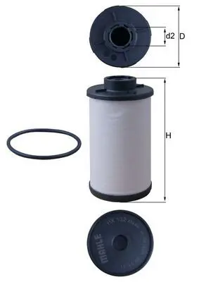 Hidrofiltrs, Automātiskā pārnesumkārba MAHLE HX132D