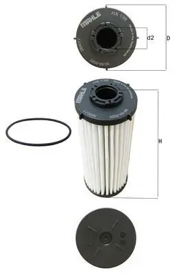Hidrofiltrs, Automātiskā pārnesumkārba MAHLE HX139D
