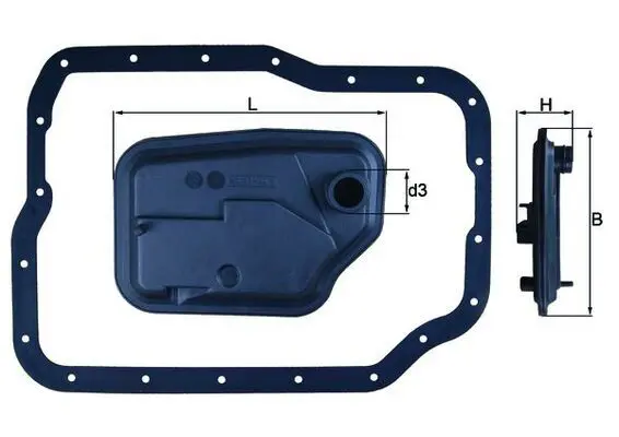 Hidrofiltrs, Automātiskā pārnesumkārba MAHLE HX149D