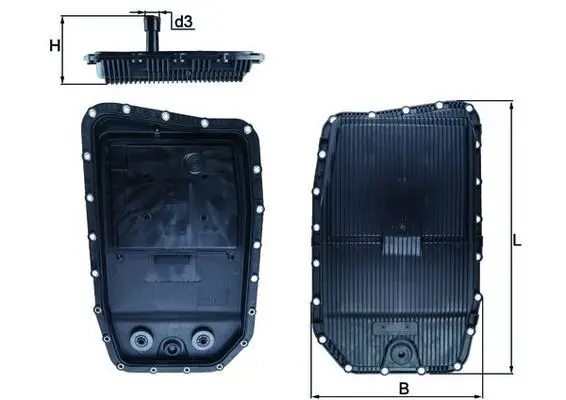 Eļļas vācele, Automātiskā pārnesumkārba MAHLE HX152