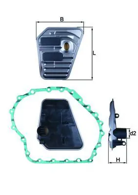 Hidrofiltrs, Automātiskā pārnesumkārba MAHLE HX167D