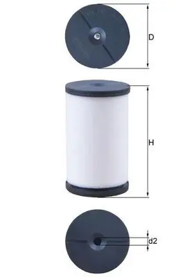 Hidrofiltrs, Automātiskā pārnesumkārba MAHLE HX191