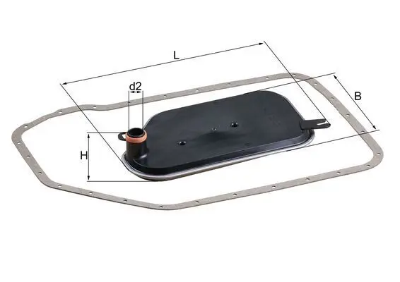 Hidrofiltrs, Automātiskā pārnesumkārba MAHLE HX84D