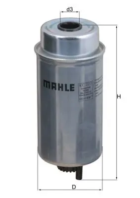 Degvielas filtrs MAHLE KC227