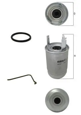 Fuel Filter MAHLE KL1252D