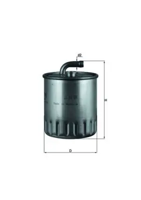 Degvielas filtrs MAHLE KL179