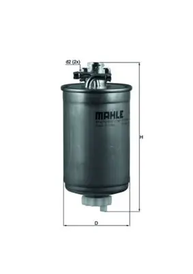 Degvielas filtrs MAHLE KL180