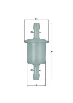 Degvielas filtrs MAHLE KL26OF