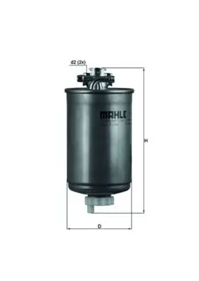 Degvielas filtrs MAHLE KL75