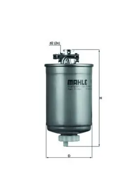 Degvielas filtrs MAHLE KL77