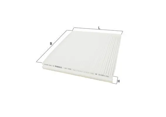 Filtrs, Salona telpas gaiss MAHLE LA109
