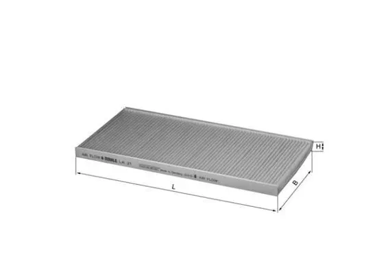 Filtrs, Salona telpas gaiss MAHLE LA21