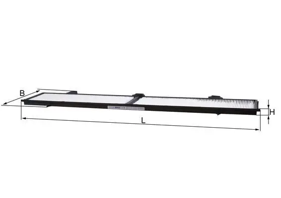 Filtrs, Salona telpas gaiss MAHLE LA248