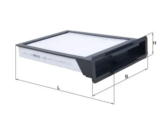 Filtrs, Salona telpas gaiss MAHLE LA304