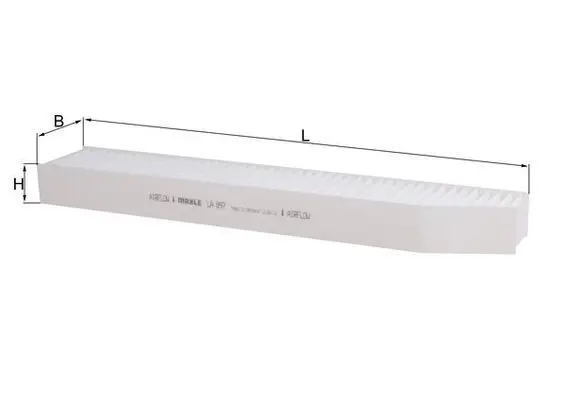 Filtrs, Salona telpas gaiss MAHLE LA897