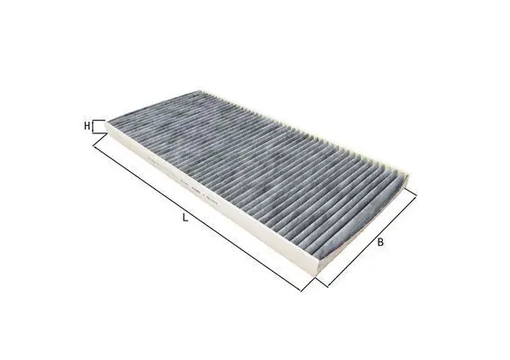 Filtrs, Salona telpas gaiss MAHLE LAK62