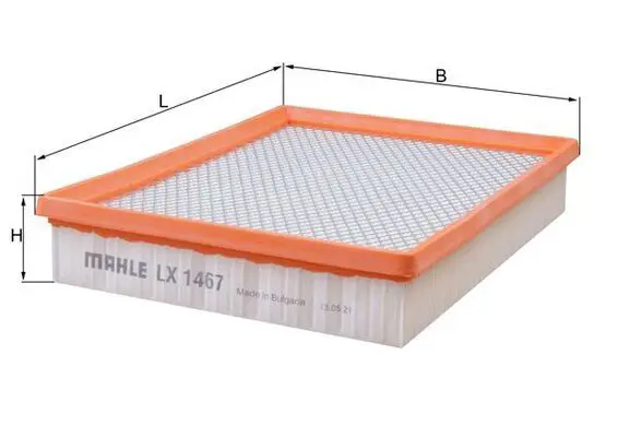 Gaisa filtrs MAHLE LX1467