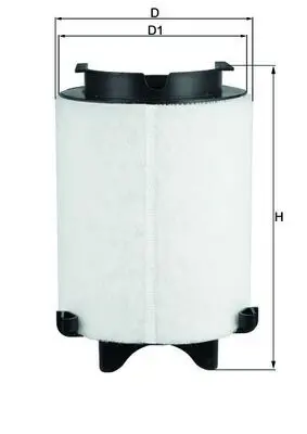 Gaisa filtrs MAHLE LX15661