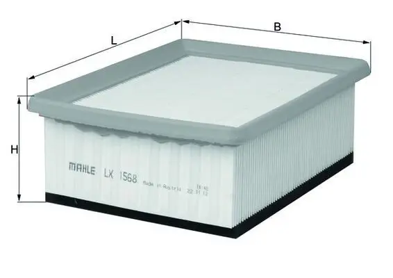 Gaisa filtrs MAHLE LX1568
