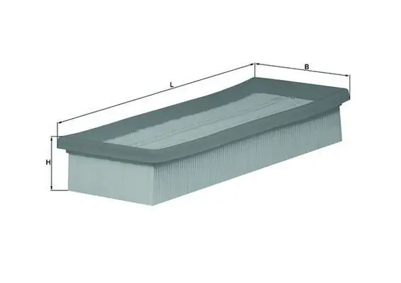Gaisa filtrs MAHLE LX1601