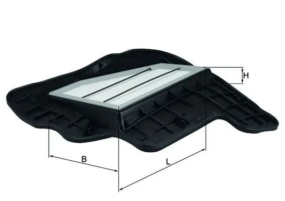 Gaisa filtrs MAHLE LX16855