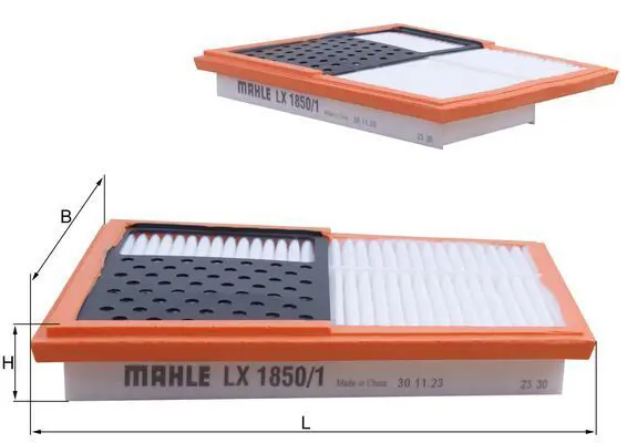 Gaisa filtrs MAHLE LX18501