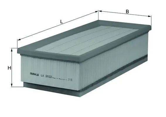 Gaisa filtrs MAHLE LX2022