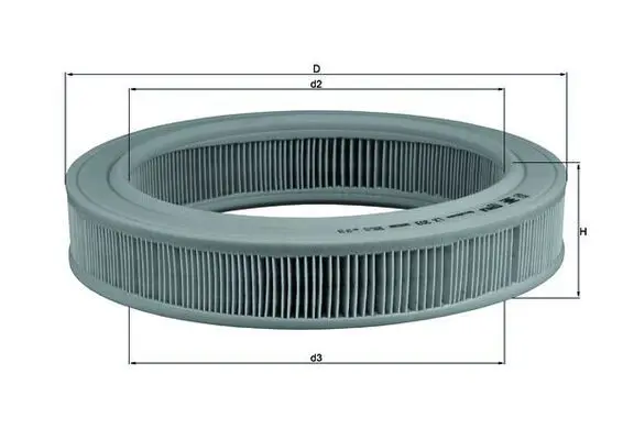 Gaisa filtrs MAHLE LX203