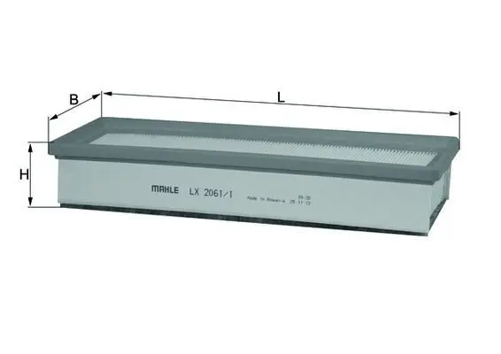 Gaisa filtrs MAHLE LX20611