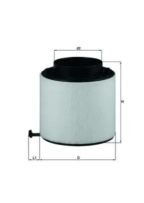 Gaisa filtrs MAHLE LX2092D