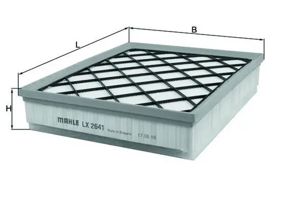 Gaisa filtrs MAHLE LX2641