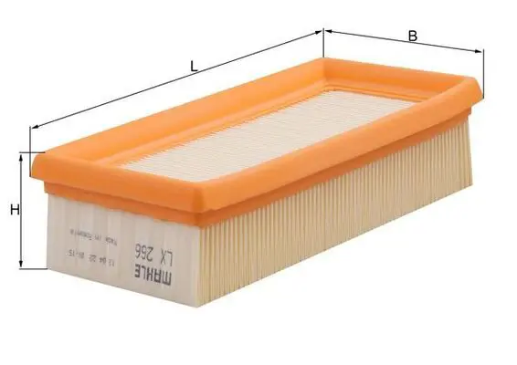 Gaisa filtrs MAHLE LX266