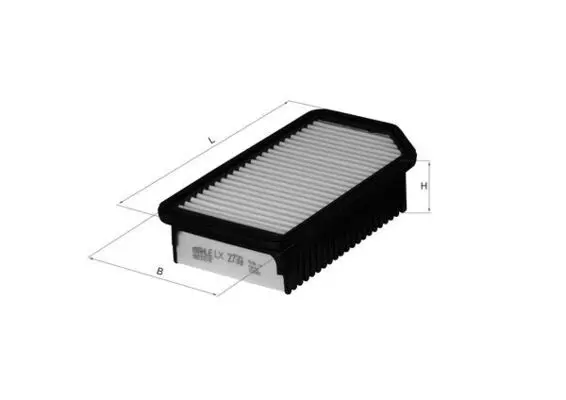 Gaisa filtrs MAHLE LX2739