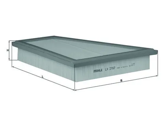 Gaisa filtrs MAHLE LX2787