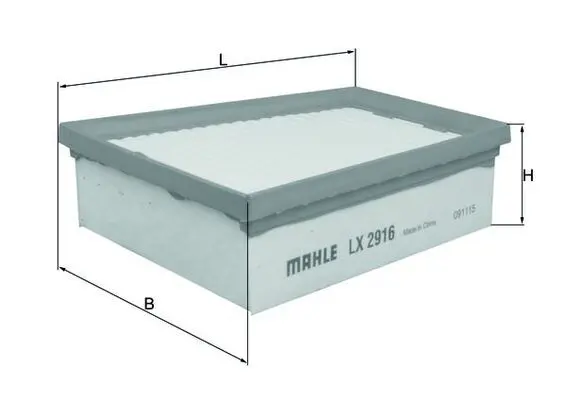Gaisa filtrs MAHLE LX2916