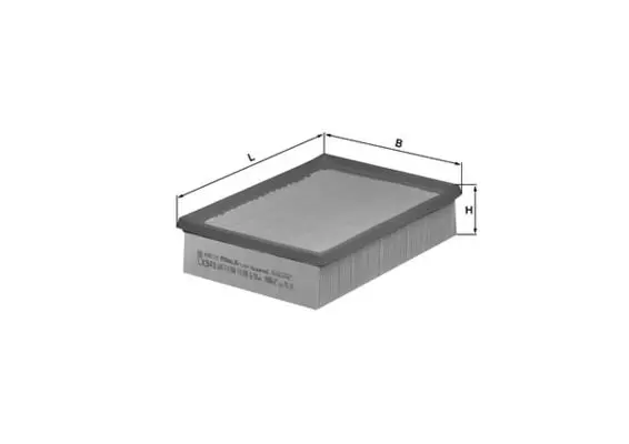Gaisa filtrs MAHLE LX343