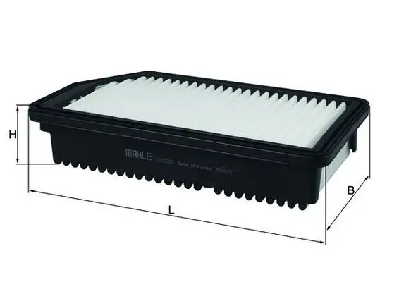 Gaisa filtrs MAHLE LX3538
