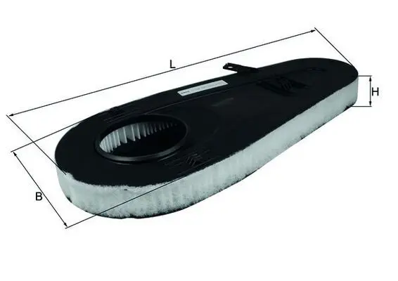 Gaisa filtrs MAHLE LX3598