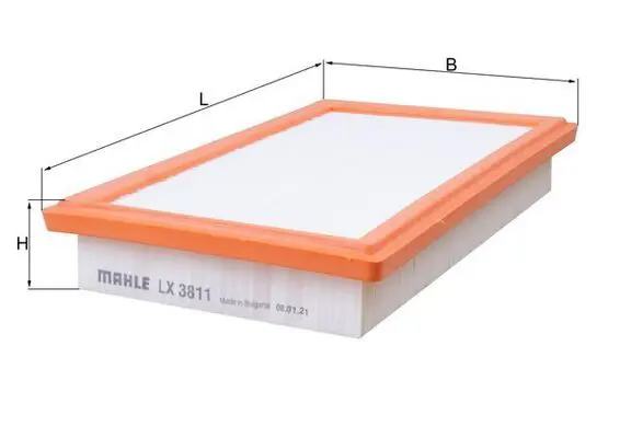 Gaisa filtrs MAHLE LX3811