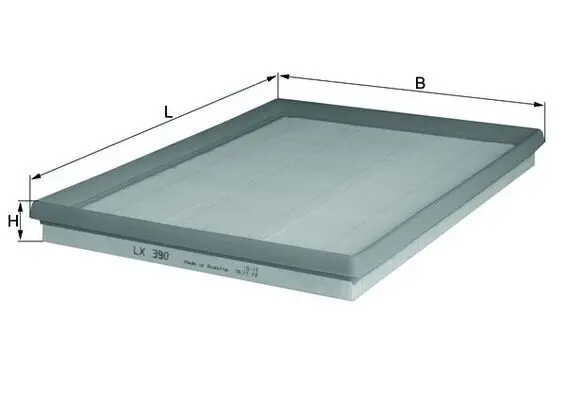 Gaisa filtrs MAHLE LX390