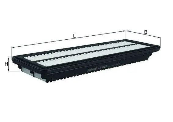 Gaisa filtrs MAHLE LX4053