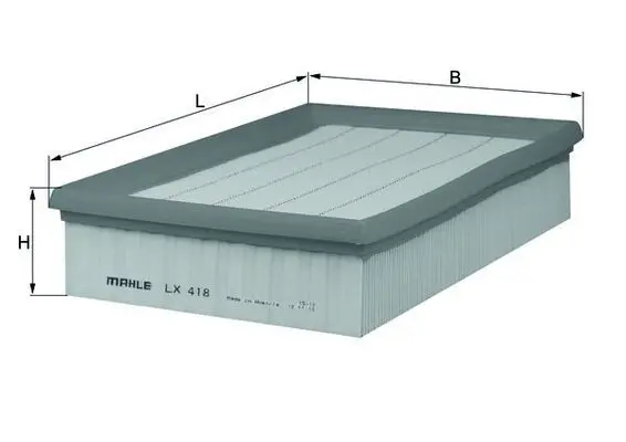 Gaisa filtrs MAHLE LX418