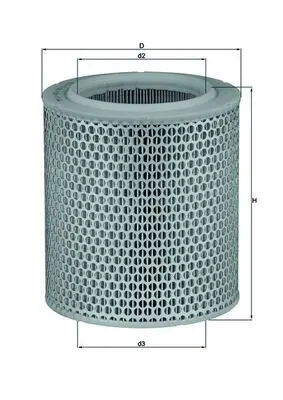 Gaisa filtrs MAHLE LX4781