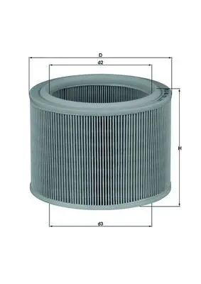 Gaisa filtrs MAHLE LX486
