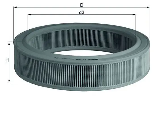 Gaisa filtrs MAHLE LX568