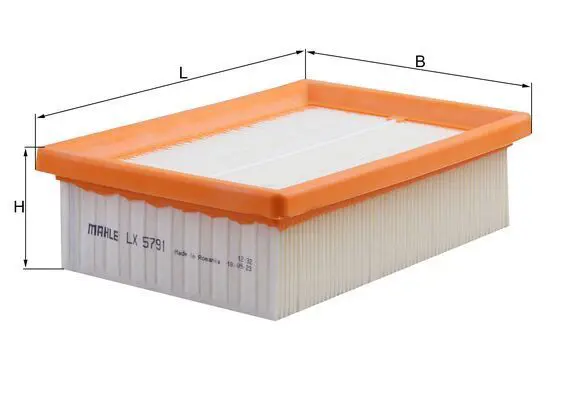 Gaisa filtrs MAHLE LX5791