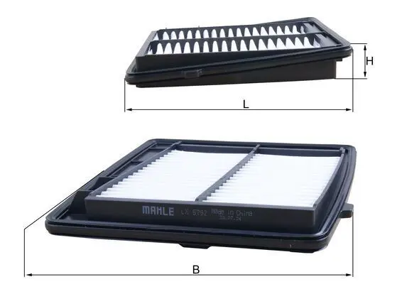 Air Filter MAHLE LX5792