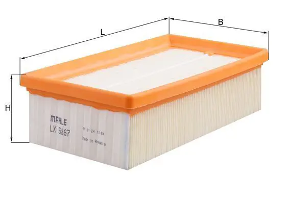 Gaisa filtrs MAHLE LX5867