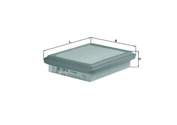 Gaisa filtrs MAHLE LX591