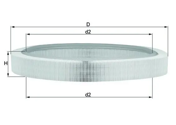 Gaisa filtrs MAHLE LX61